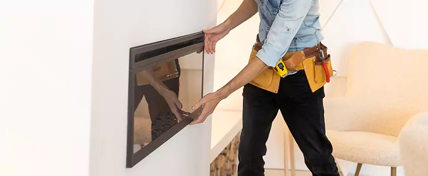 Metal Fireplace Installation in Wilmington, North Carolina