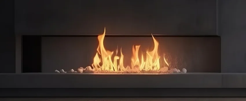 B-Vent Gas Fireplace Installation in Wilmington, NC