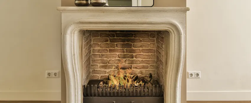 Vintage-style Fireplace Redesign in Wilmington, North Carolina