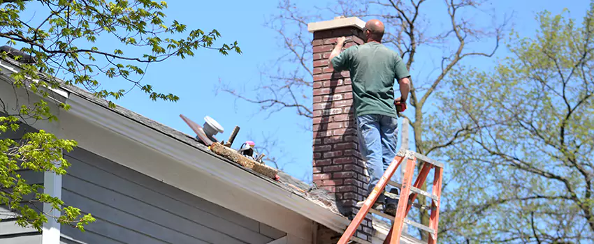 Vinyl and PVC Chimney Flashing Installation in Wilmington, NC