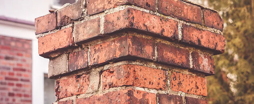 Cracked Chimney Bricks Repair Cost in Wilmington, North Carolina