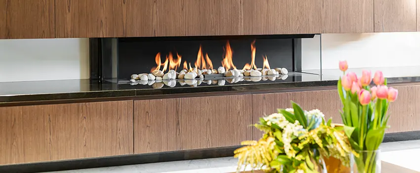Double-height Fireplace Design Refurbishment in Wilmington, North Carolina