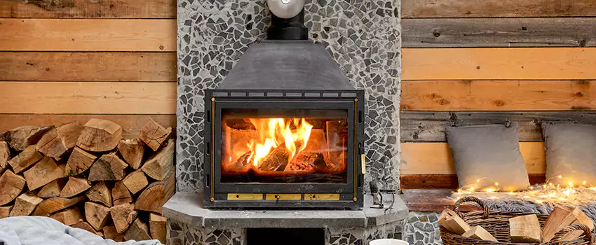 Outdoor Morso Fireplace Broken Screen Replacement in Wilmington, NC